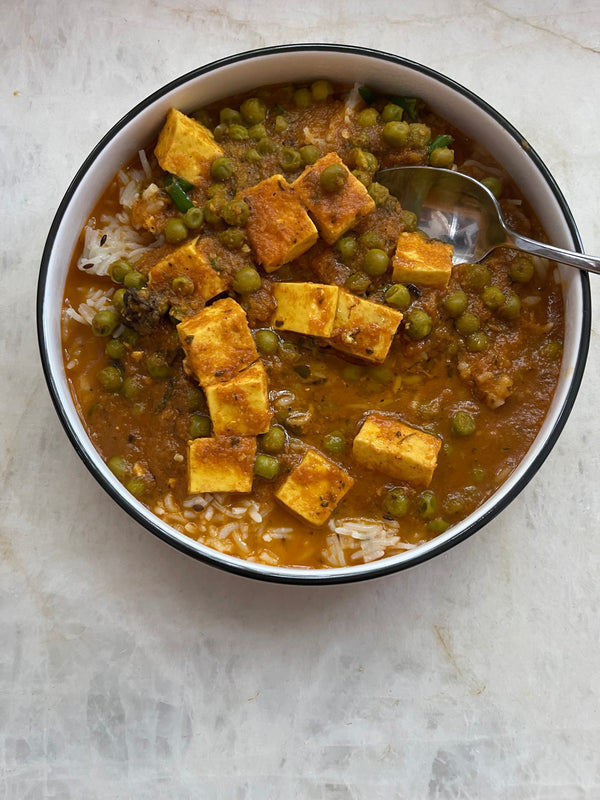 Mutter paneer deals