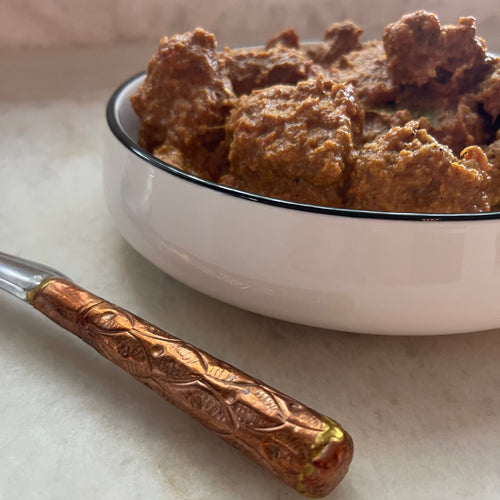 Stovetop: Baked Tofu Butter 'Chicken' with Punjabi Masala