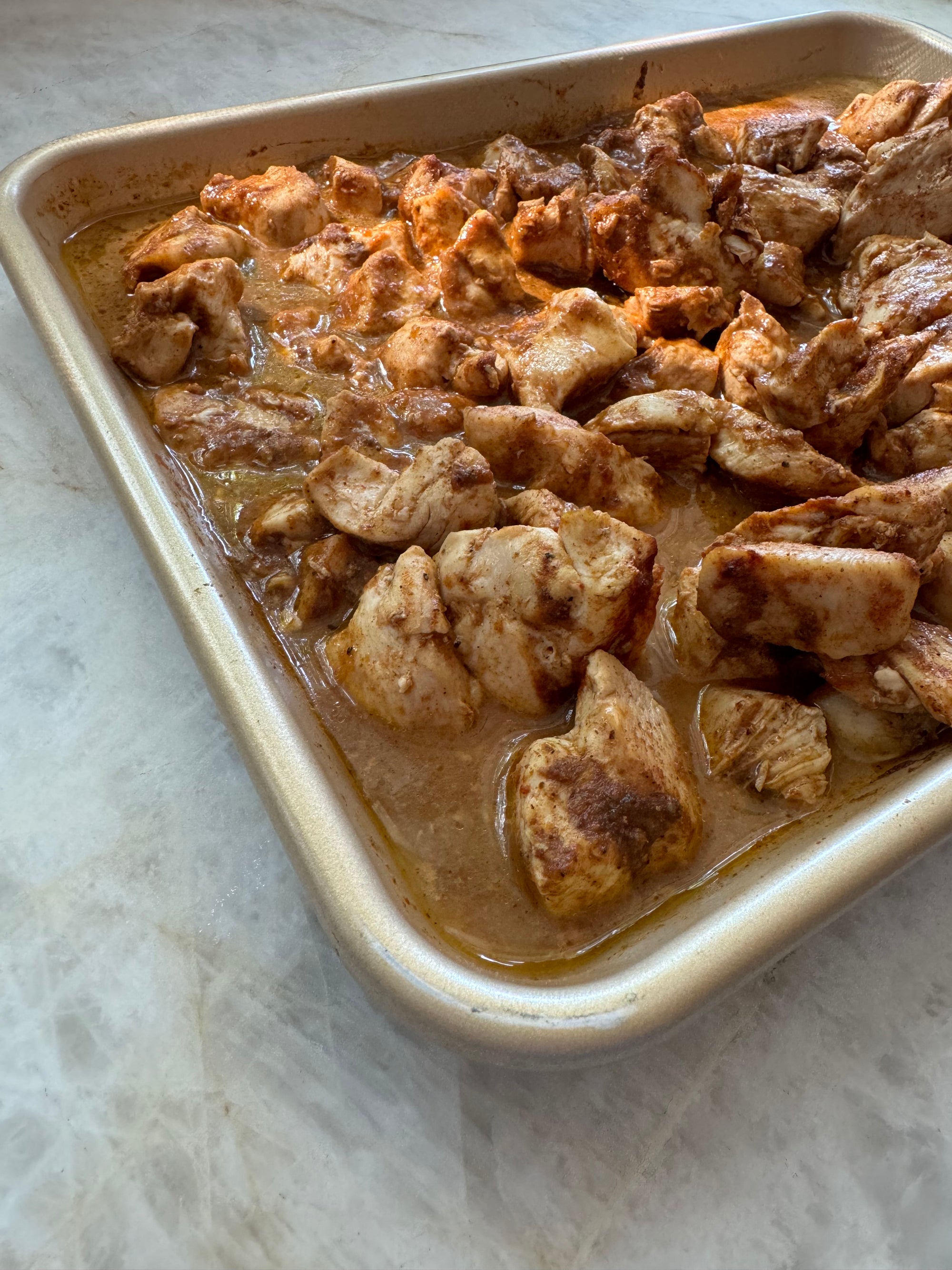 Oven: Sheet Pan Butter Chicken with Our Tikka Masala