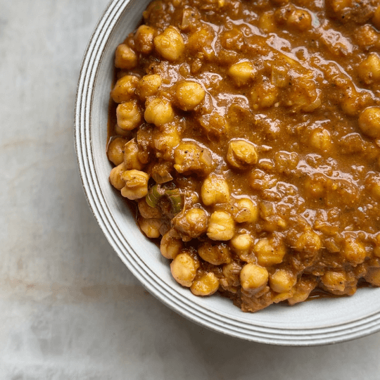 Stovetop: Scratch Chana Masala