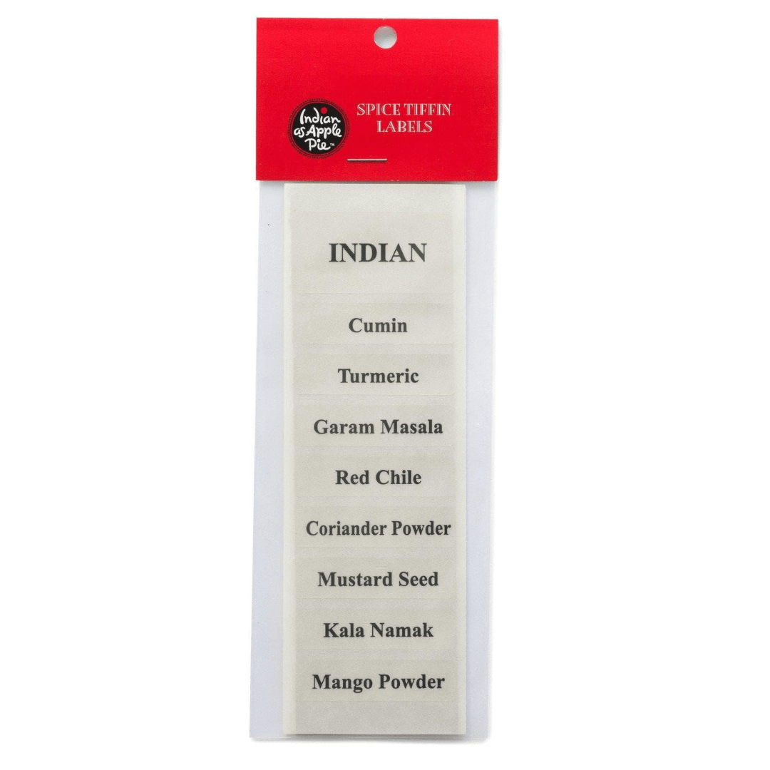 Indian Spice Labels